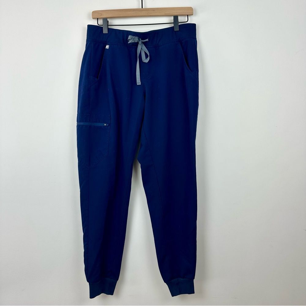 Figs Navy Jogger Scrub Pants, M